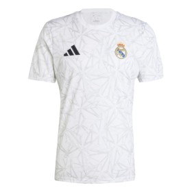 Fotbalové dres Real Madrid Pre-Match 2024-25 Bílá Krátký Rukáv